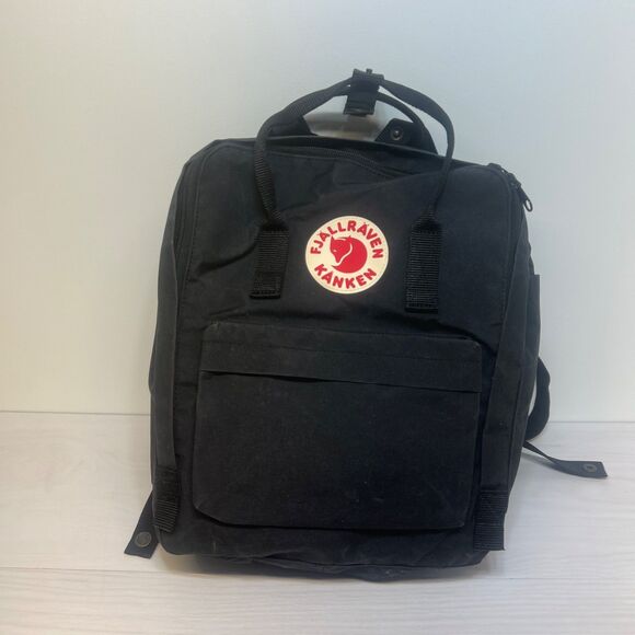 Fjallraven Kanken Mini Backpack Black Small Daypack Outdoor Travel Bag main image 6
